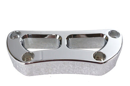 Cutout Design Riser Top Clamp Chrome
