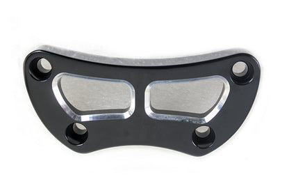 Cutout Design Riser Top Clamp Black
