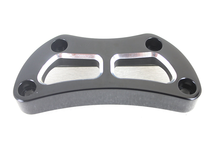 Cutout Design Riser Top Clamp Black