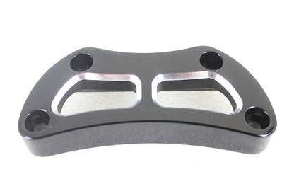 Cutout Design Riser Top Clamp Black