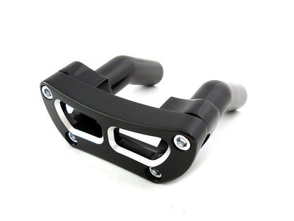 Cutout Design Riser Top Clamp Black