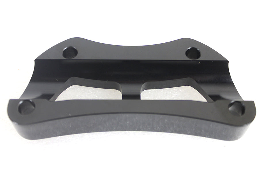 Cutout Design Riser Top Clamp Black