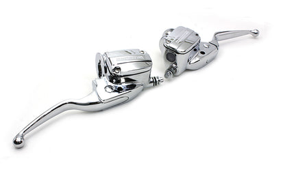 Handlebar Control Kit Chrome with Hydraulic Clutch