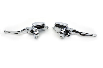 Handlebar Control Kit Chrome with Hydraulic Clutch