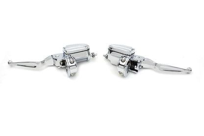 Handlebar Control Kit Chrome with Hydraulic Clutch