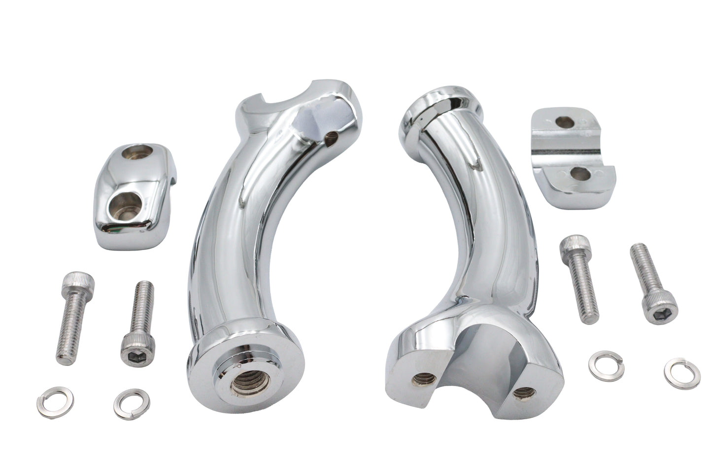 5-3/4 Fatty Pullback Riser Kit Chrome