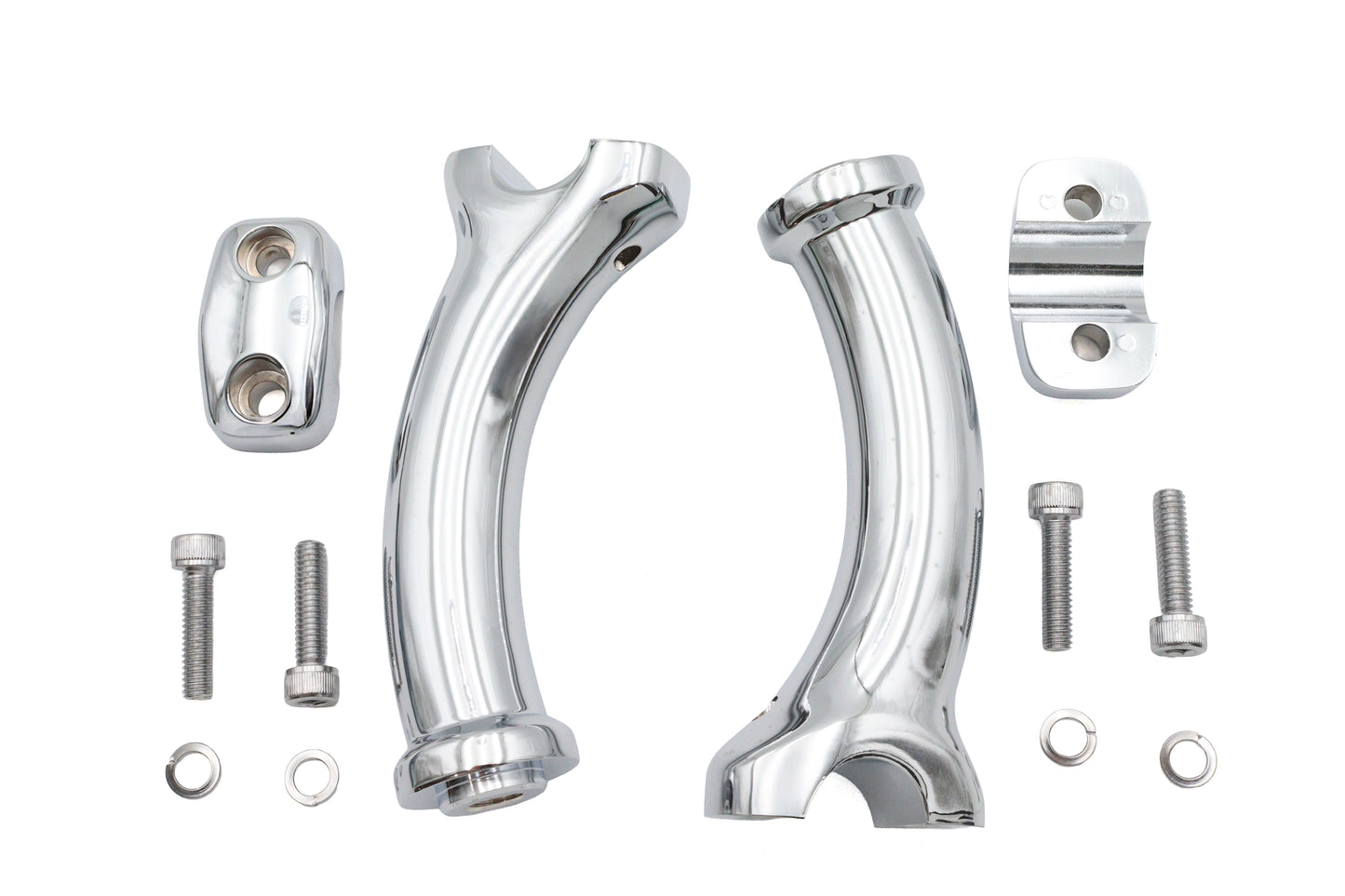 5-3/4 Fatty Pullback Riser Kit Chrome