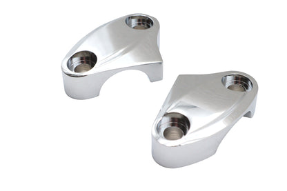 Top Riser Clamp Set Chrome