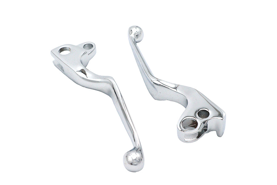 Chrome Wide Hand Lever Set