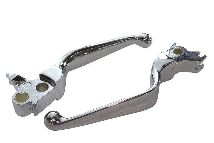 Chrome Hydraulic Hand Lever Set
