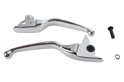 Chrome Smooth Contour Tamer Hand Lever Set
