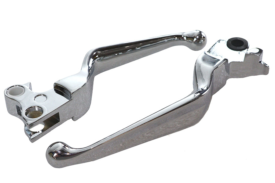 Chrome V-Cut Hand Lever Set