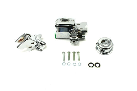 Chrome Handlebar Control Cover Kit