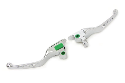 Chrome Drilled Hand Lever Set