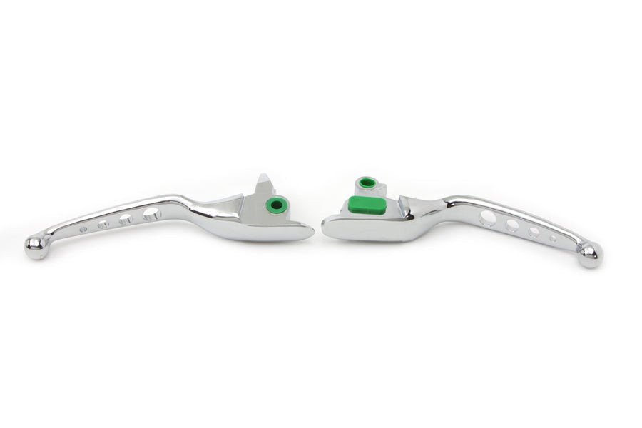 Chrome Drilled Hand Lever Set