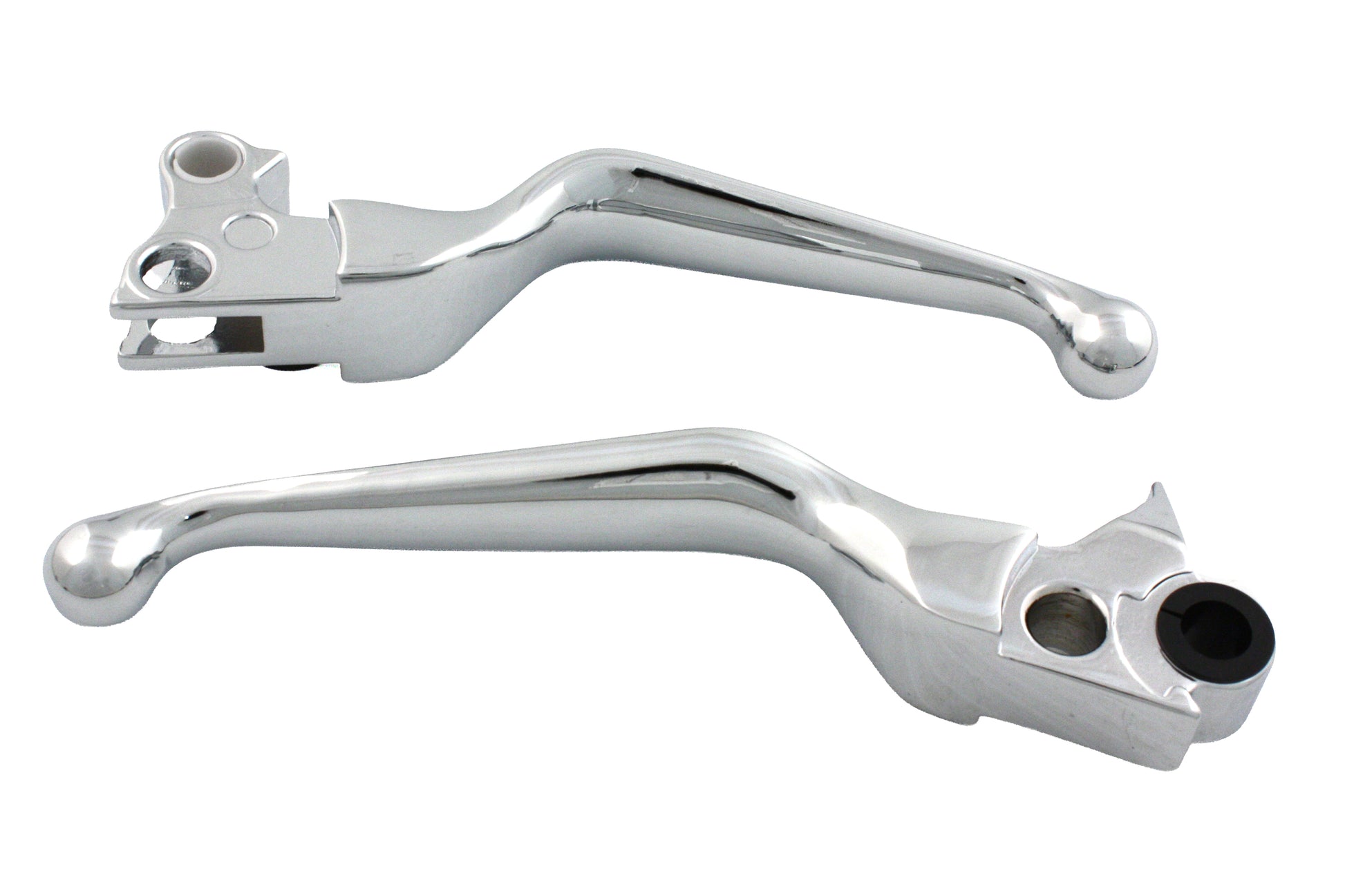 Chrome V-Cut Hand Lever Set