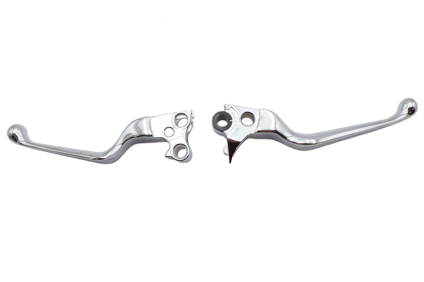 Chrome V-Cut Hand Lever Set