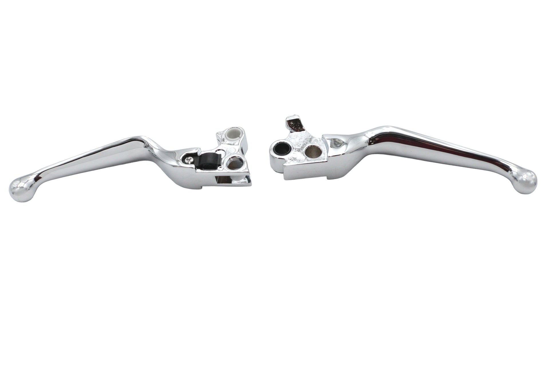 Chrome V-Cut Hand Lever Set