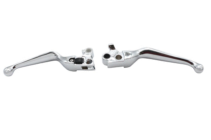Chrome V-Cut Hand Lever Set