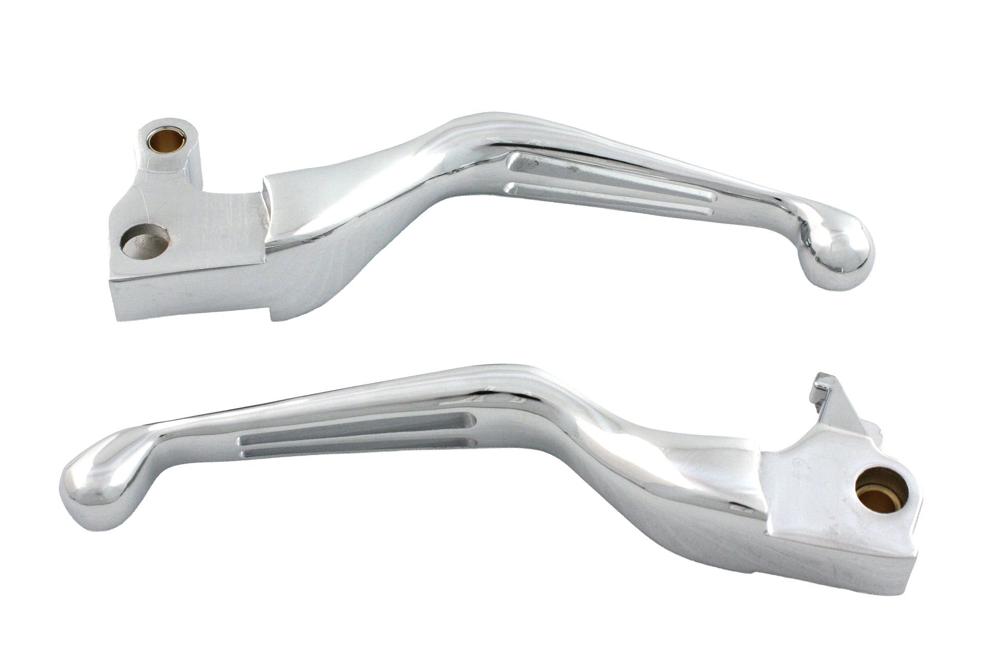 Chrome Slotted Hand Lever Set