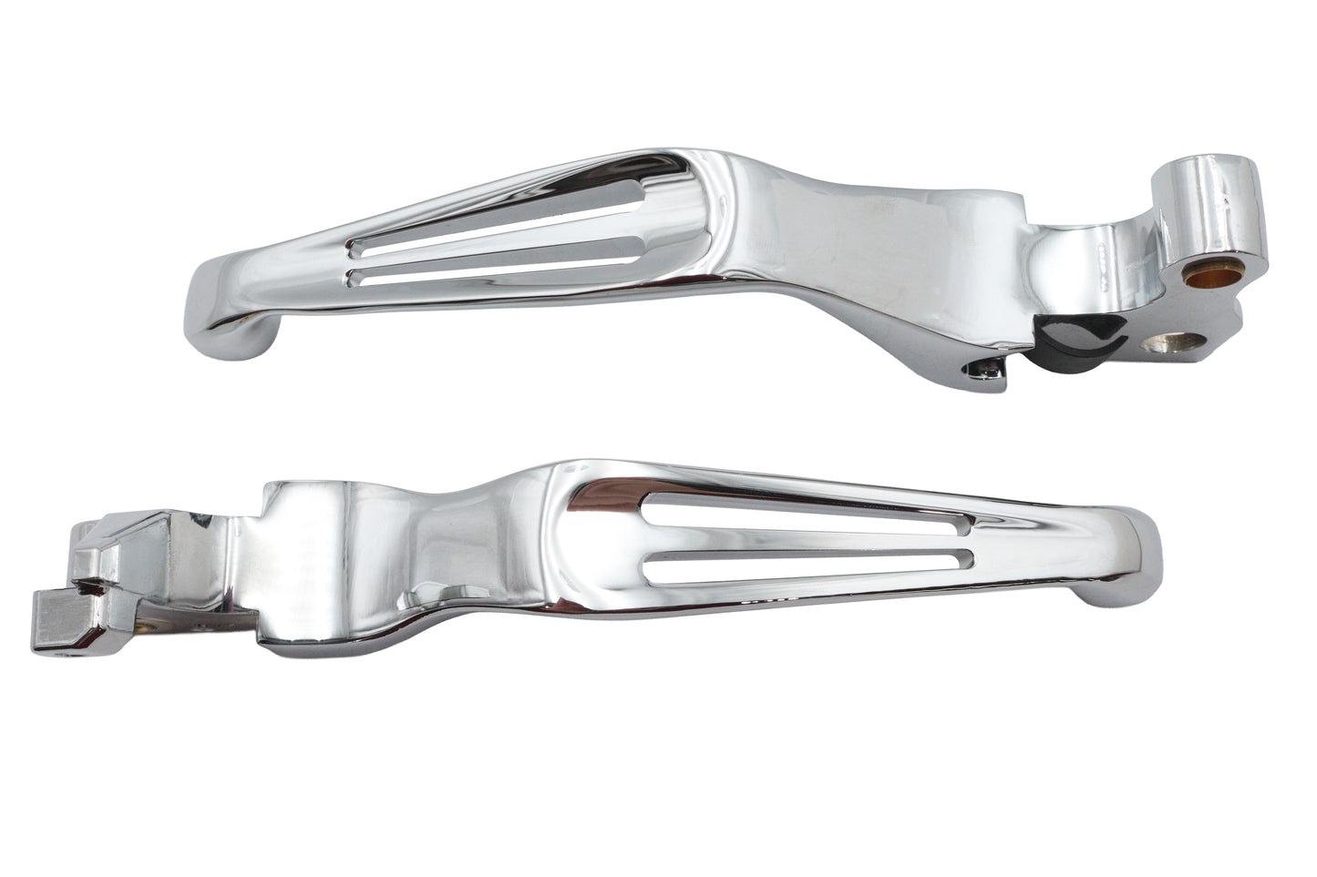 Chrome Slotted Hand Lever Set