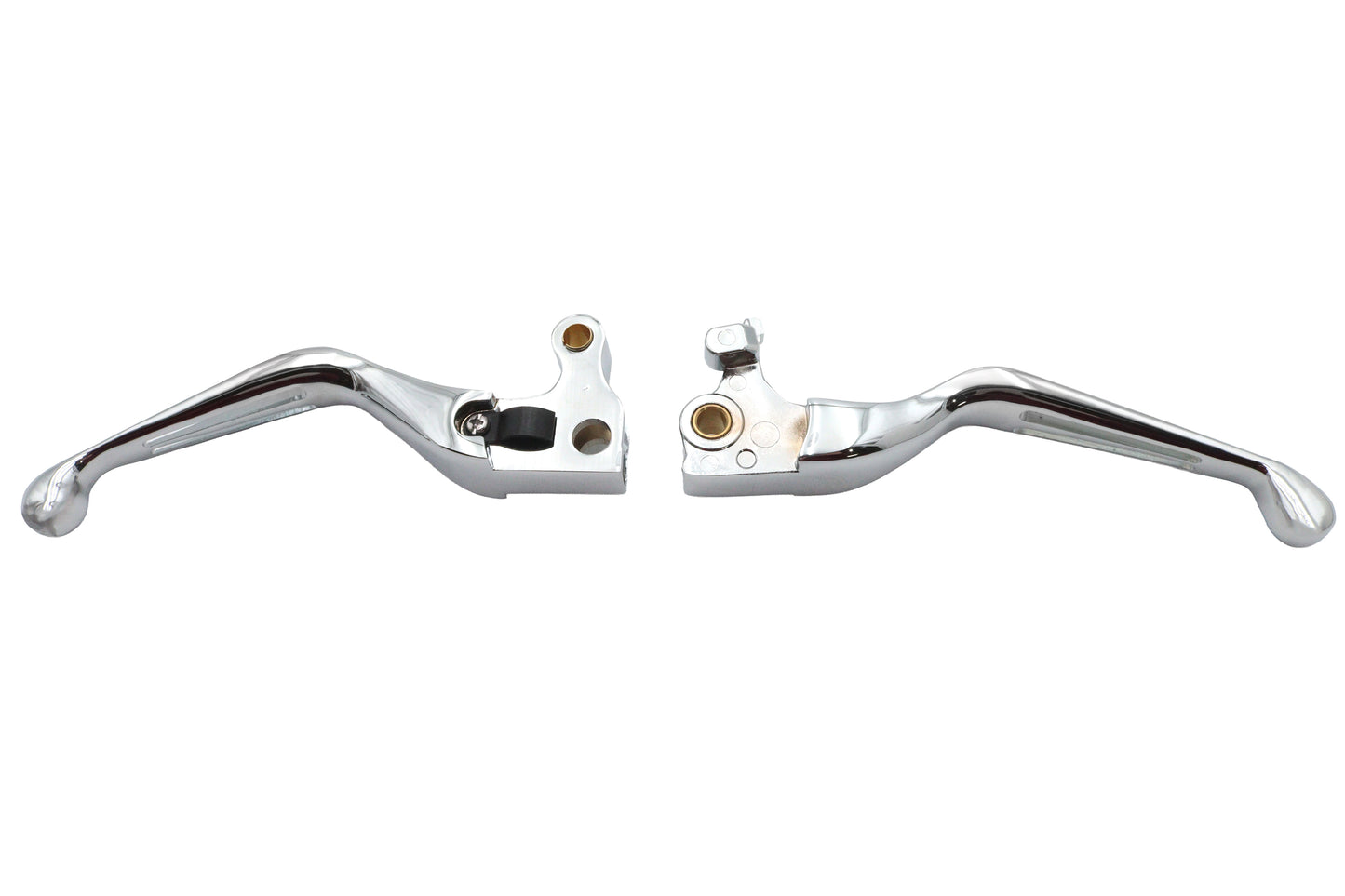 Chrome Slotted Hand Lever Set
