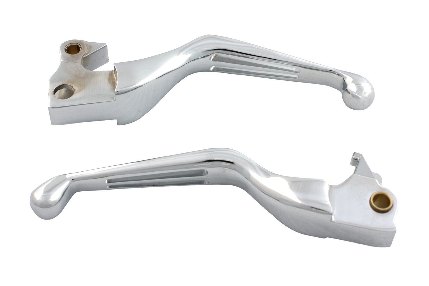 Chrome Slotted Hand Lever Set