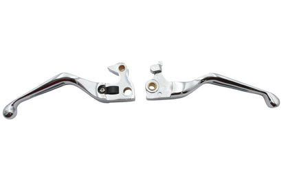 Chrome Slotted Hand Lever Set