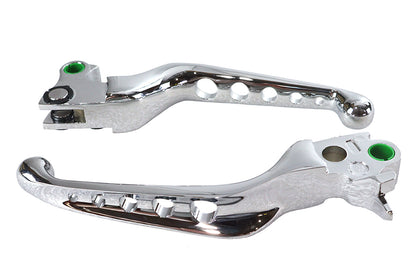 Chrome Drilled Hand Lever Set