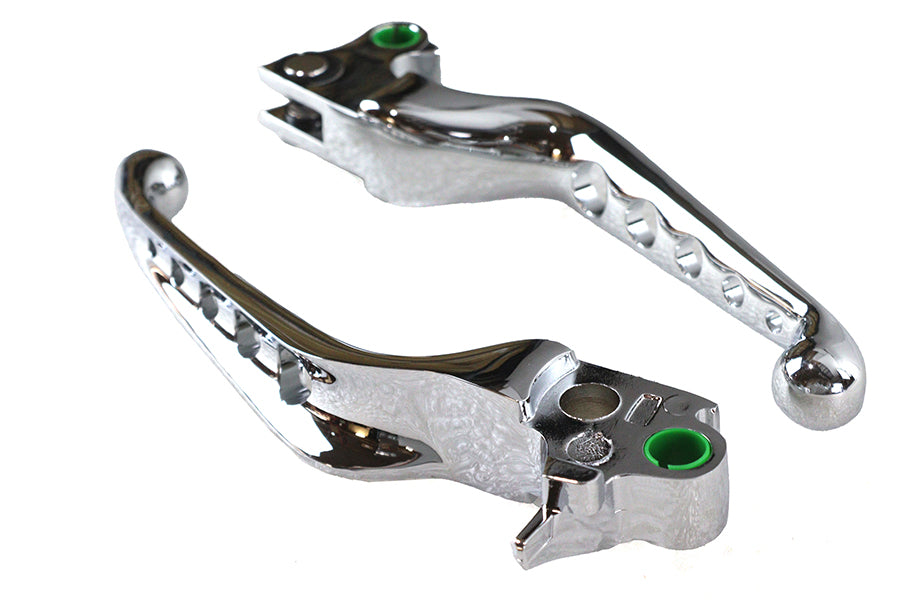 Chrome Drilled Hand Lever Set