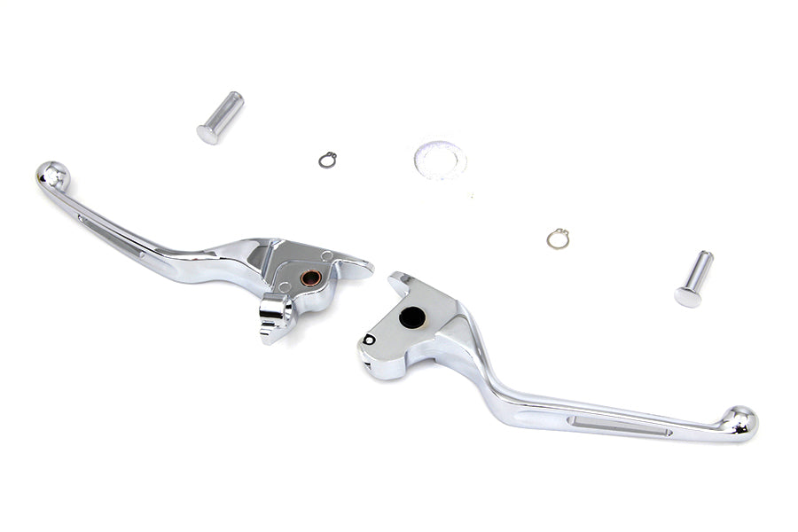 Chrome Vortex Hand Lever Set