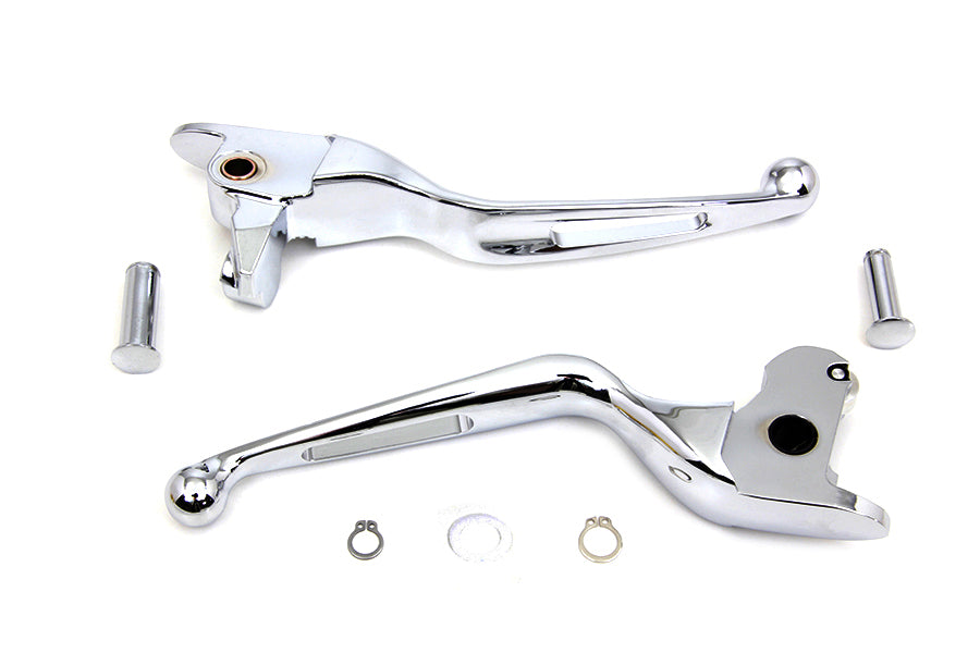 Chrome Vortex Hand Lever Set