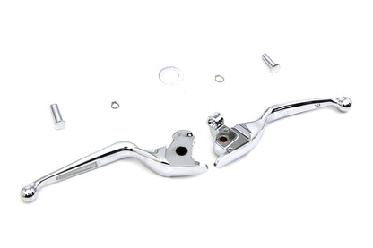 Chrome Vortex Hand Lever Set