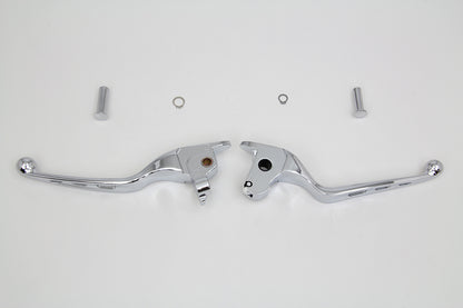 Chrome Drilled Hand Lever Set