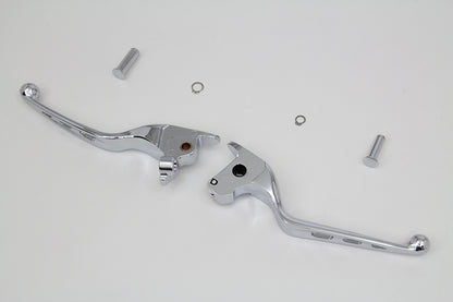Chrome Drilled Hand Lever Set