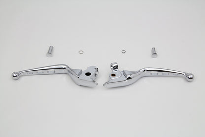 Chrome Drilled Hand Lever Set