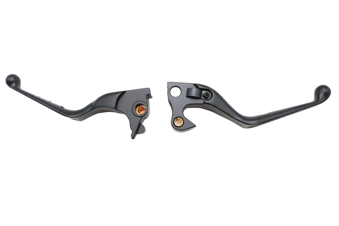 Black Drilled Hand Lever Set