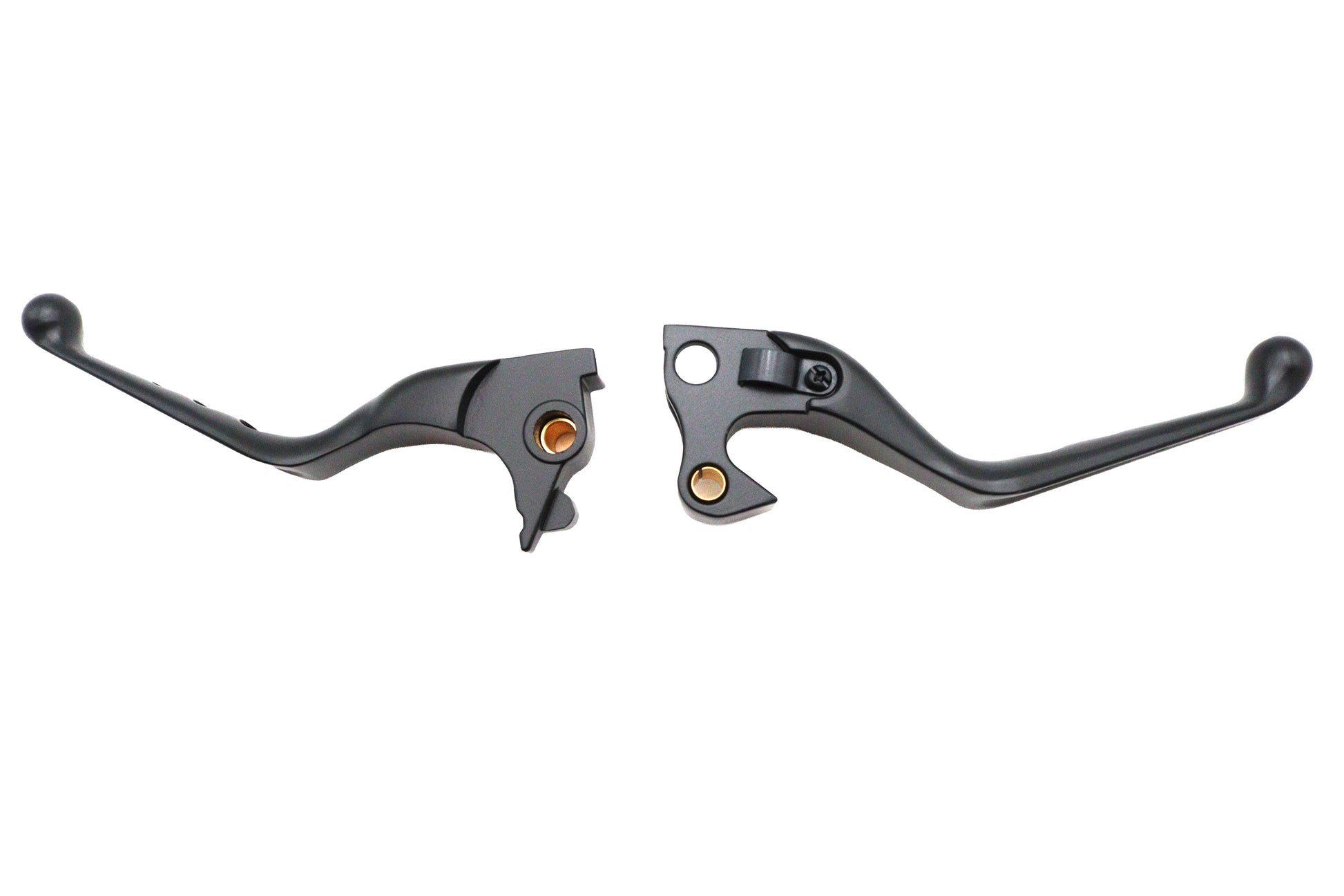 Black Drilled Hand Lever Set