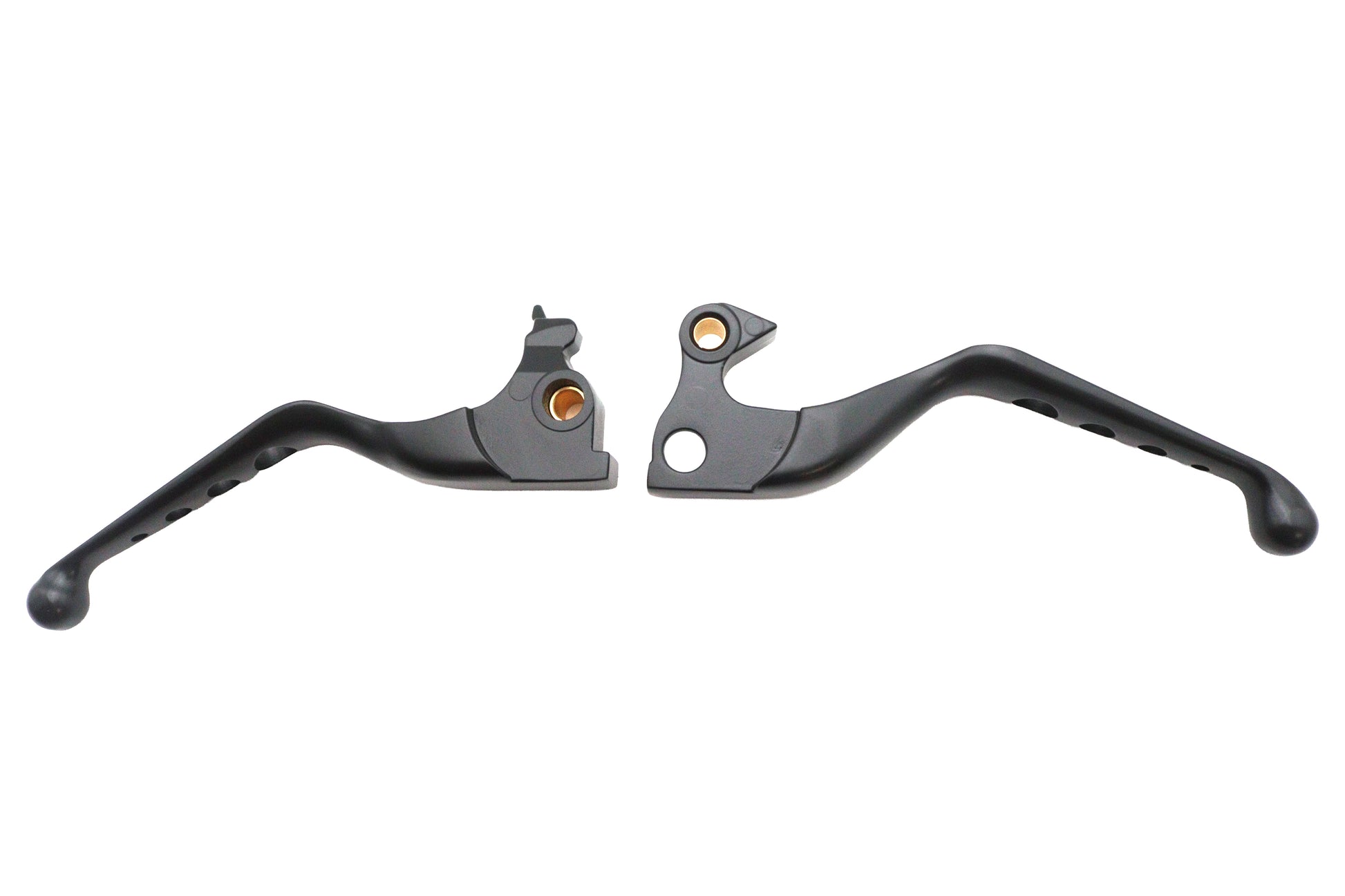 Black Drilled Hand Lever Set