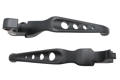 Black Drilled Hand Lever Set