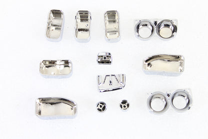 Handlebar Switch Cap Set Chrome