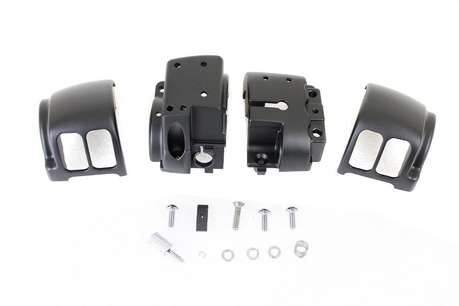 Handlebar Control Switch Housing Kit Black