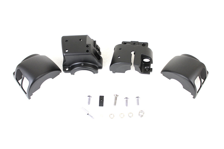 Handlebar Control Switch Housing Kit Black