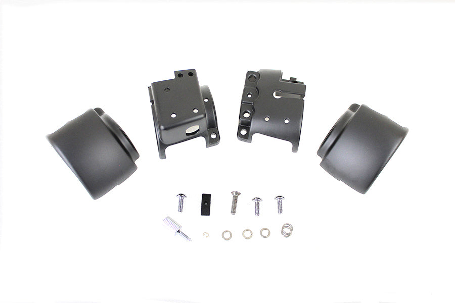Handlebar Control Switch Housing Kit Black