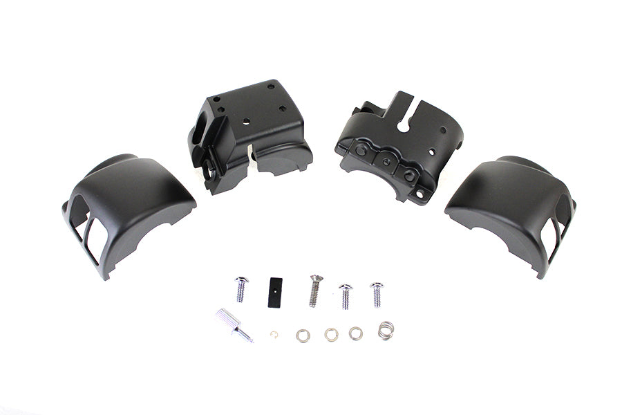 Handlebar Control Switch Housing Kit Black