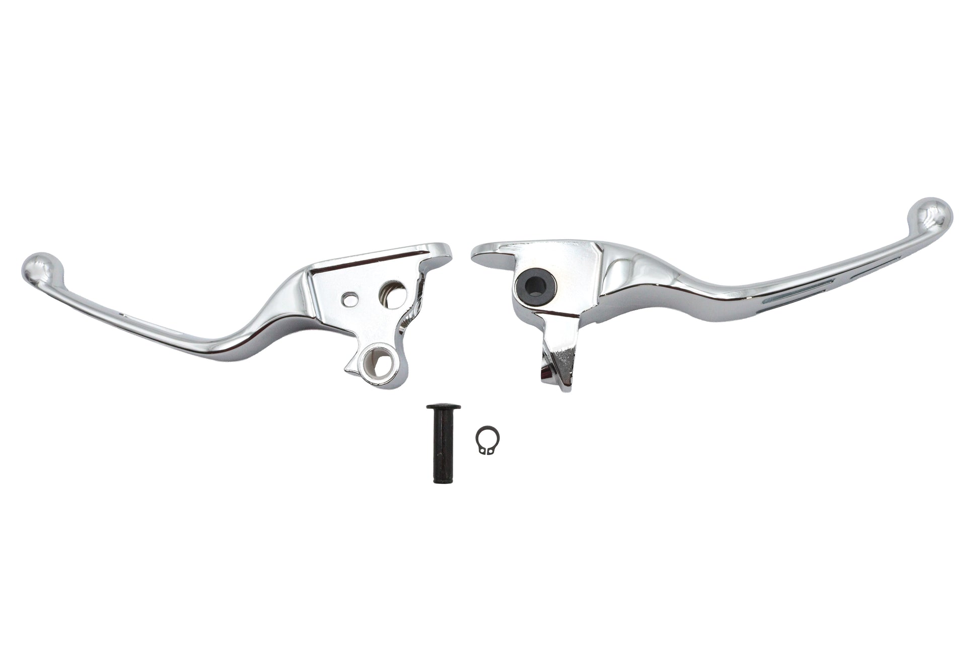 Chrome Slotted Hand Lever Set