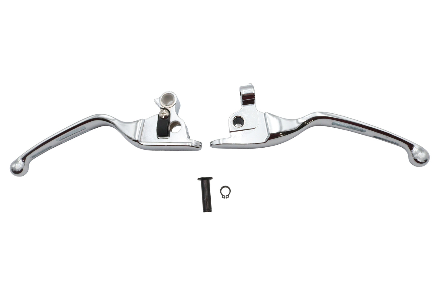 Chrome Slotted Hand Lever Set