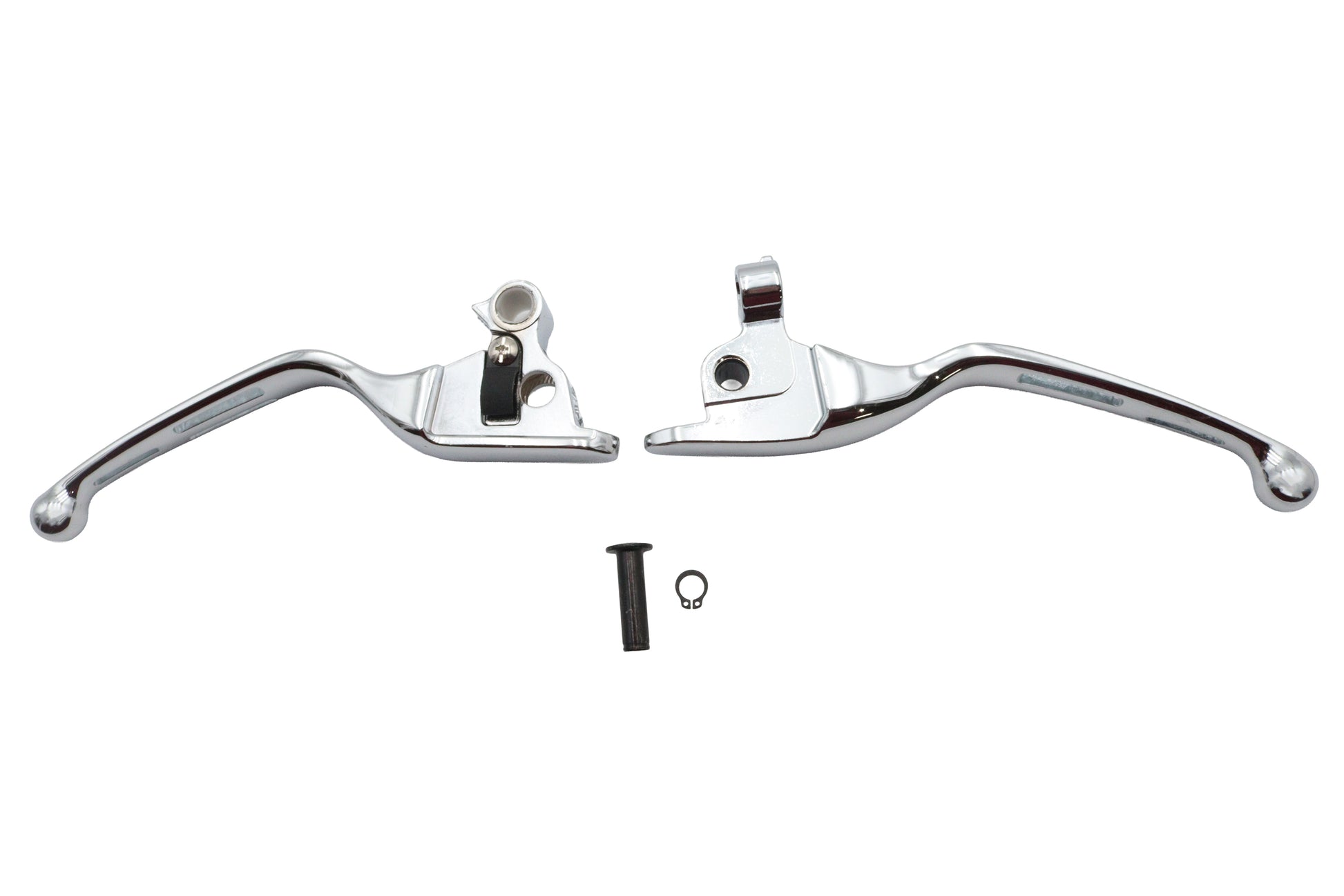 Chrome Slotted Hand Lever Set