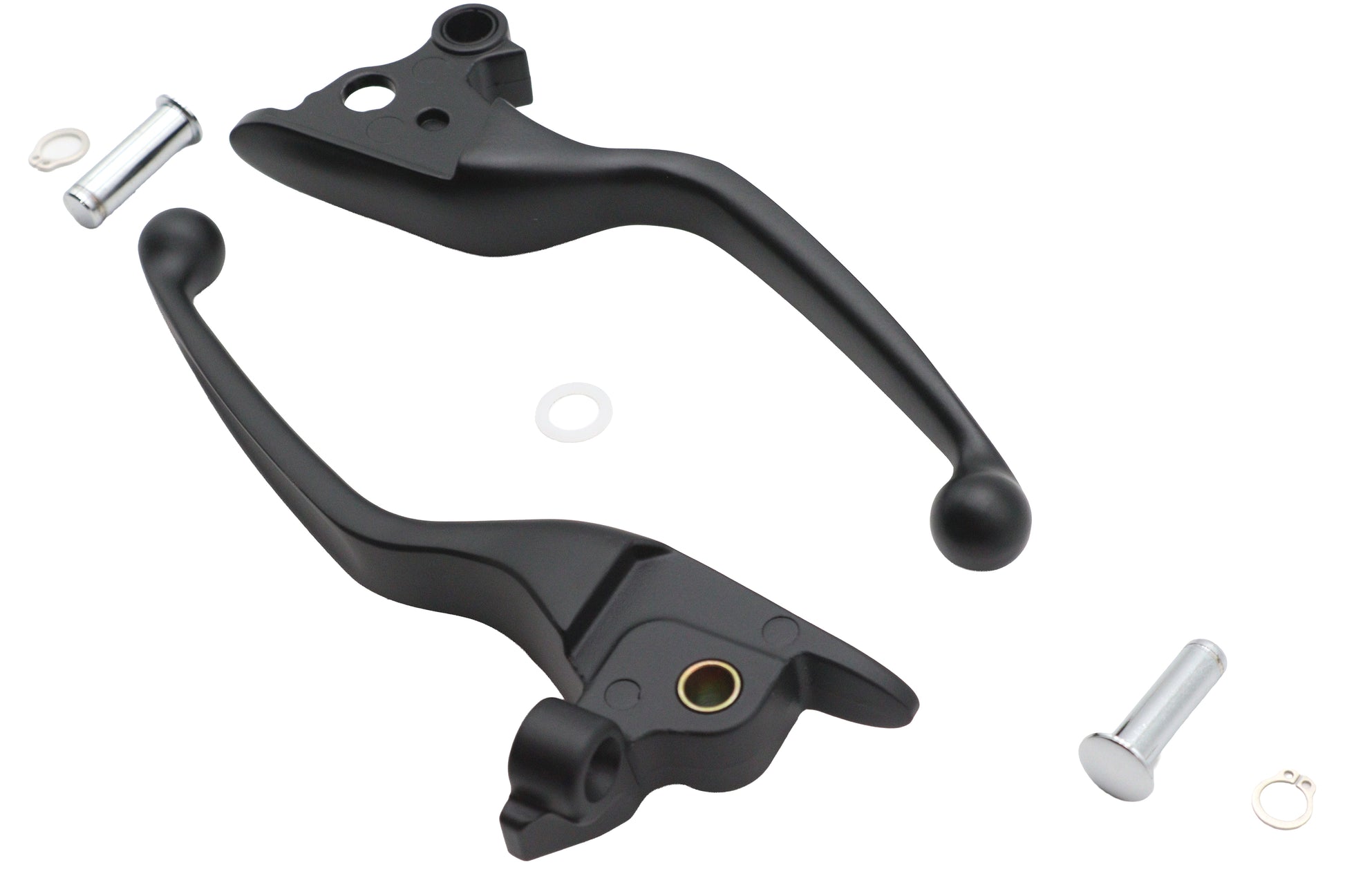 Black Narrow Smooth Contour Hand Lever Set