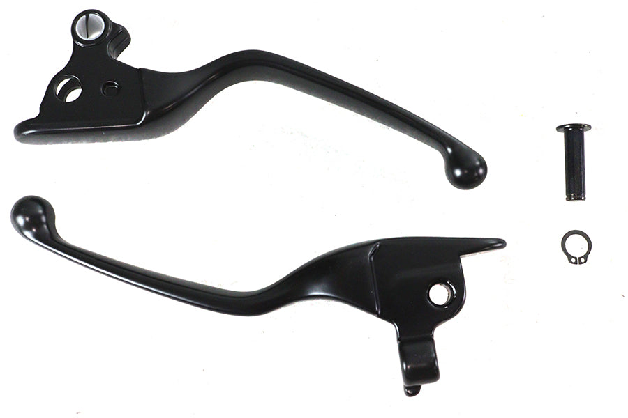 Black Smooth Contour Tamer Hand Lever Set